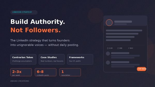 Founder LinkedIn Tips That Actually Build Authority (Not Just Followers)